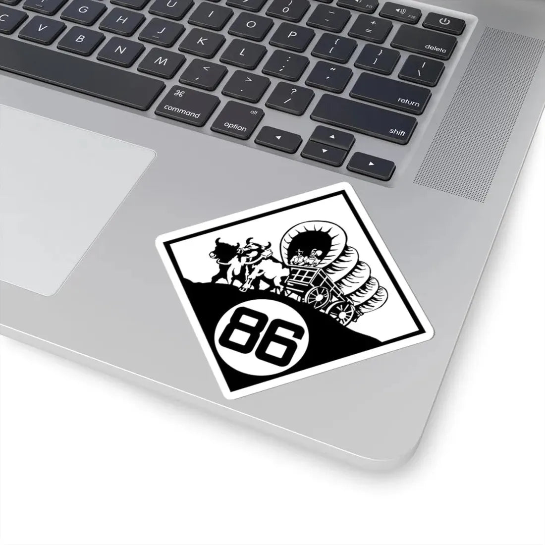 N-86 1926 (Nebraska) (Road Sign) STICKER Vinyl Kiss-Cut Decal - The Sticker Space