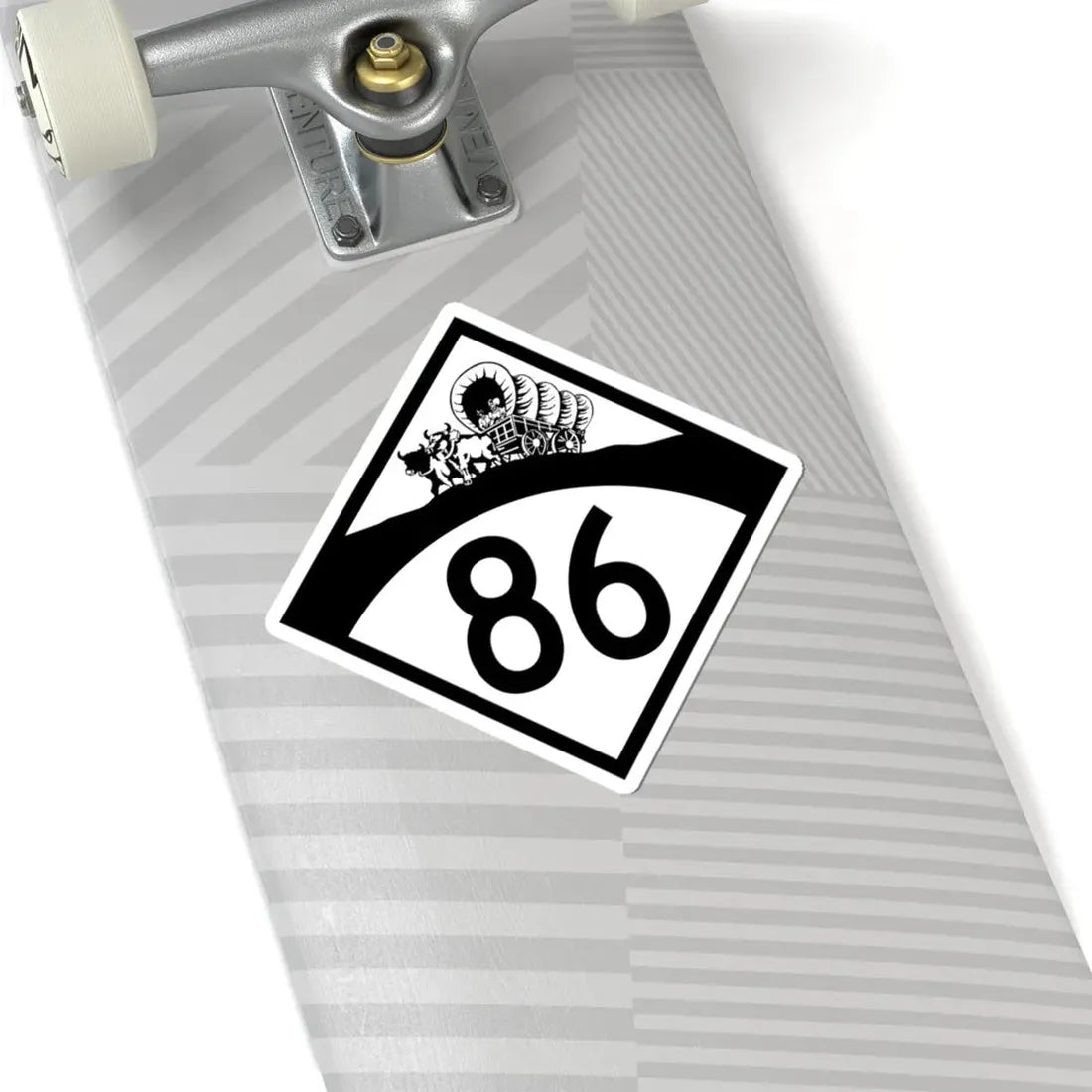 N-86 1950 (Nebraska) (Road Sign) STICKER Vinyl Kiss-Cut Decal - The Sticker Space