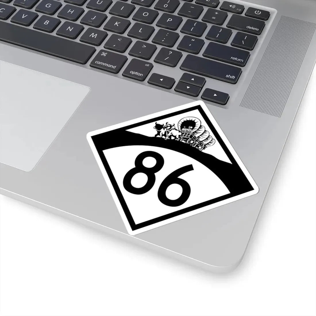 N-86 1950 (Nebraska) (Road Sign) STICKER Vinyl Kiss-Cut Decal - The Sticker Space