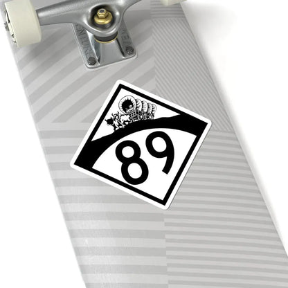 N-89 1950 (Nebraska) (Road Sign) STICKER Vinyl Kiss-Cut Decal - The Sticker Space