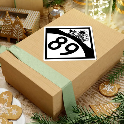 N-89 1950 (Nebraska) (Road Sign) STICKER Vinyl Kiss-Cut Decal - The Sticker Space