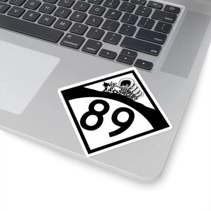 N-89 1950 (Nebraska) (Road Sign) STICKER Vinyl Kiss-Cut Decal - The Sticker Space