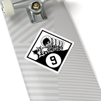 N-9 1926 (Nebraska) (Road Sign) STICKER Vinyl Kiss-Cut Decal - The Sticker Space