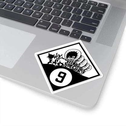 N-9 1926 (Nebraska) (Road Sign) STICKER Vinyl Kiss-Cut Decal - The Sticker Space