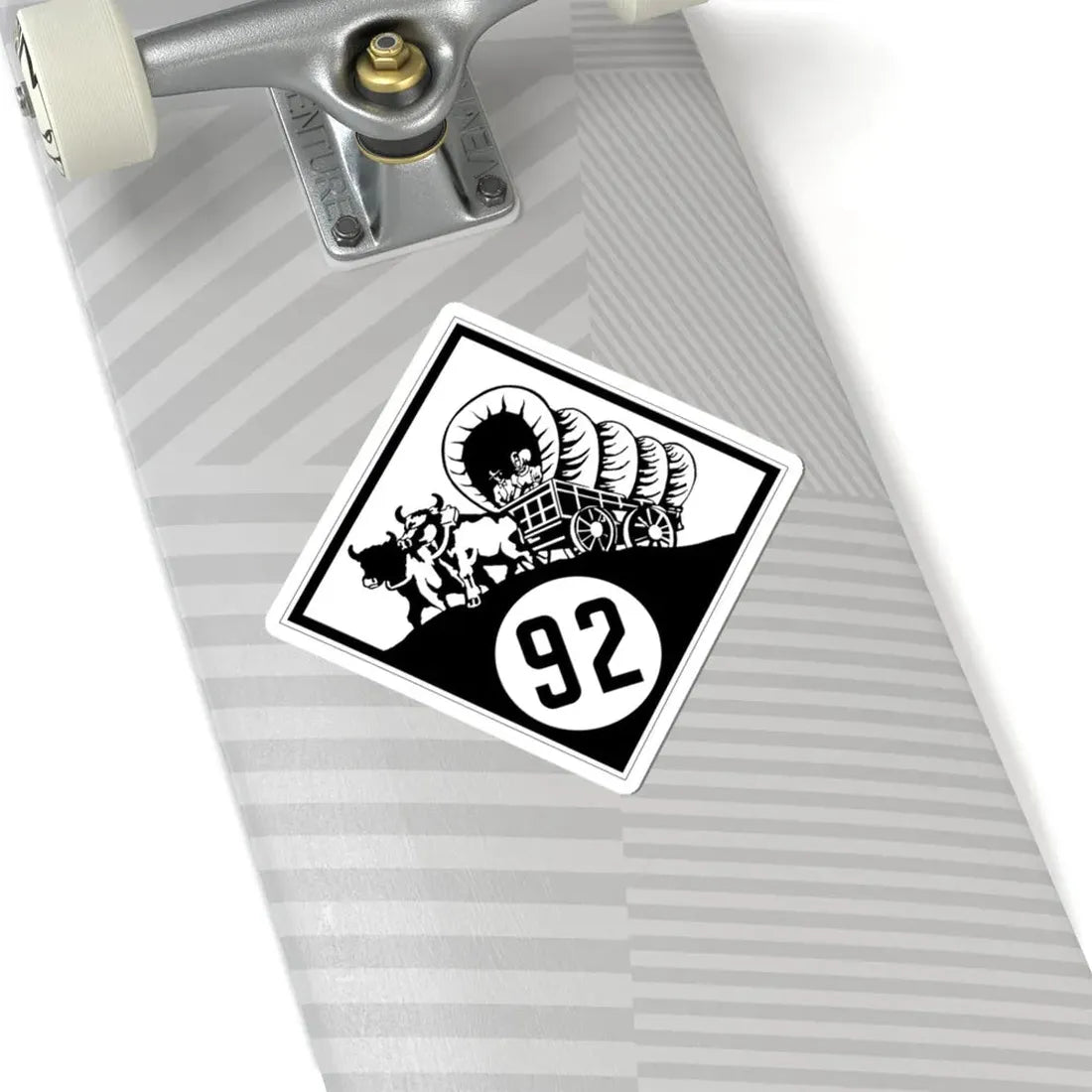 N-92 1926 (Nebraska) (Road Sign) STICKER Vinyl Kiss-Cut Decal - The Sticker Space