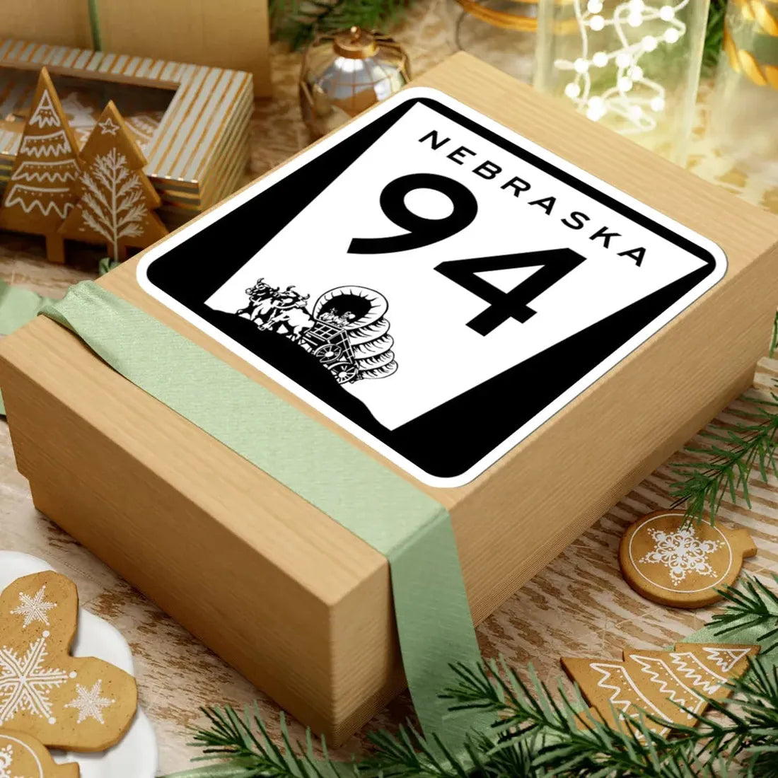 N-94 (Nebraska) (Road Sign) STICKER Vinyl Kiss-Cut Decal - The Sticker Space