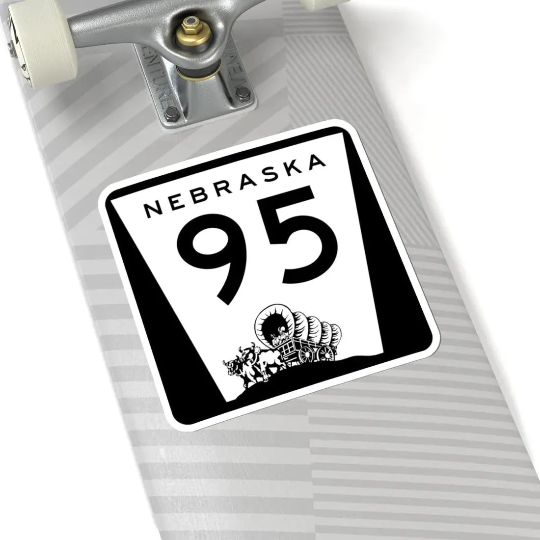 N-95 (Nebraska) (Road Sign) STICKER Vinyl Kiss-Cut Decal - The Sticker Space