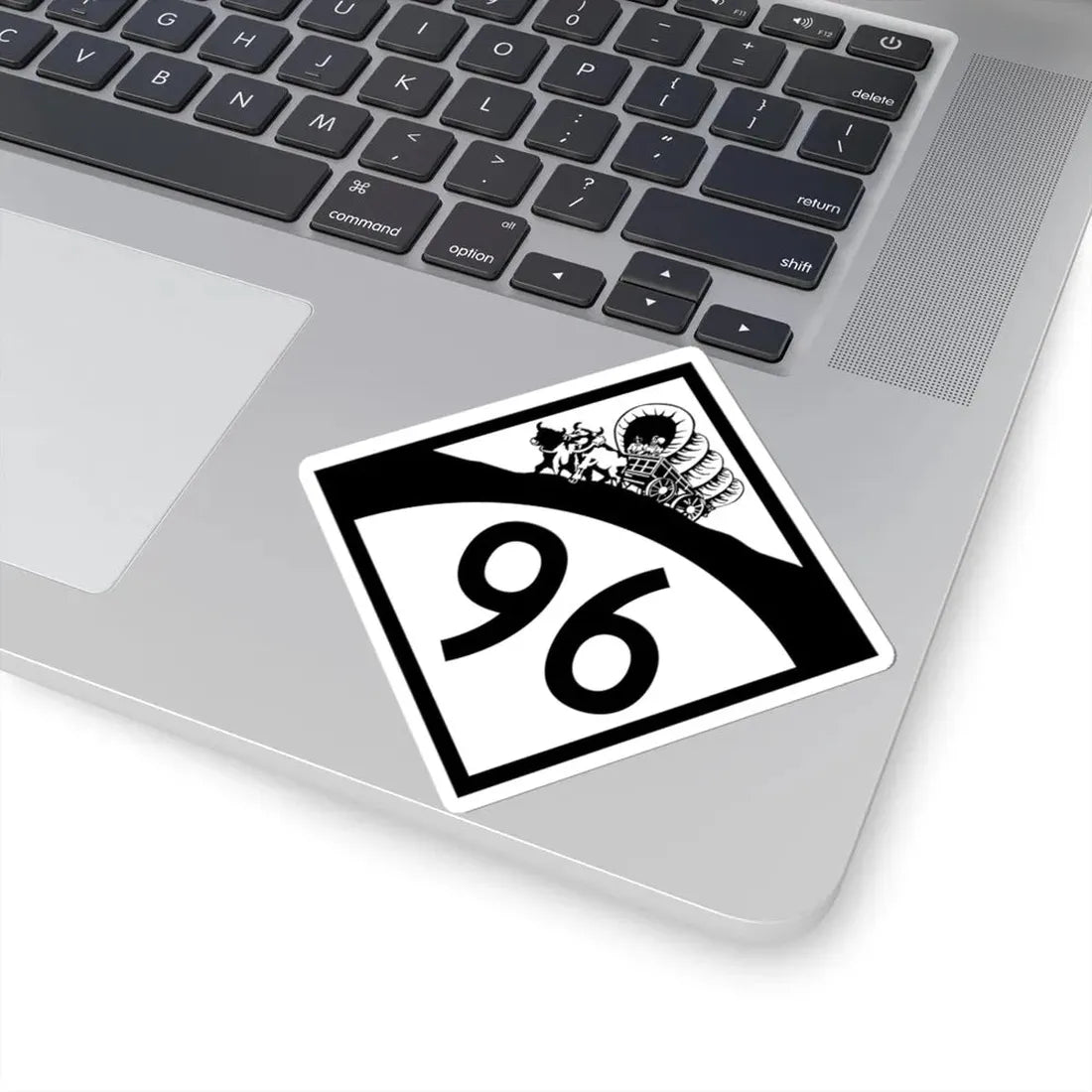 N-96 1950 (Nebraska) (Road Sign) STICKER Vinyl Kiss-Cut Decal - The Sticker Space