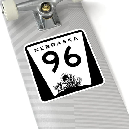 N-96 (Nebraska) (Road Sign) STICKER Vinyl Kiss-Cut Decal - The Sticker Space