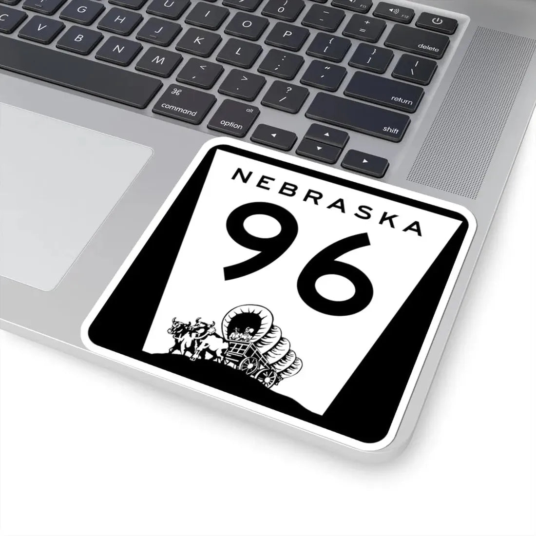 N-96 (Nebraska) (Road Sign) STICKER Vinyl Kiss-Cut Decal - The Sticker Space