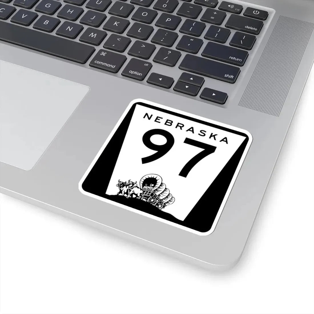 N-97 (Nebraska) (Road Sign) STICKER Vinyl Kiss-Cut Decal - The Sticker Space