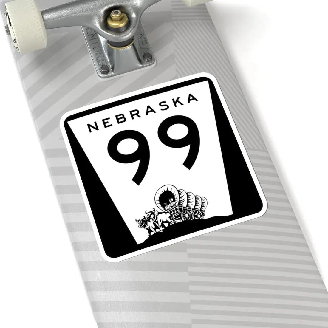 N-99 (Nebraska) (Road Sign) STICKER Vinyl Kiss-Cut Decal - The Sticker Space