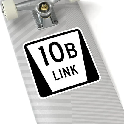 N LINK 10B (Nebraska) (Road Sign) STICKER Vinyl Kiss-Cut Decal - The Sticker Space