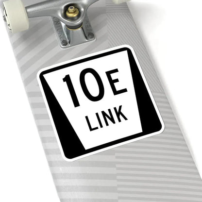 N LINK 10E (Nebraska) (Road Sign) STICKER Vinyl Kiss-Cut Decal - The Sticker Space