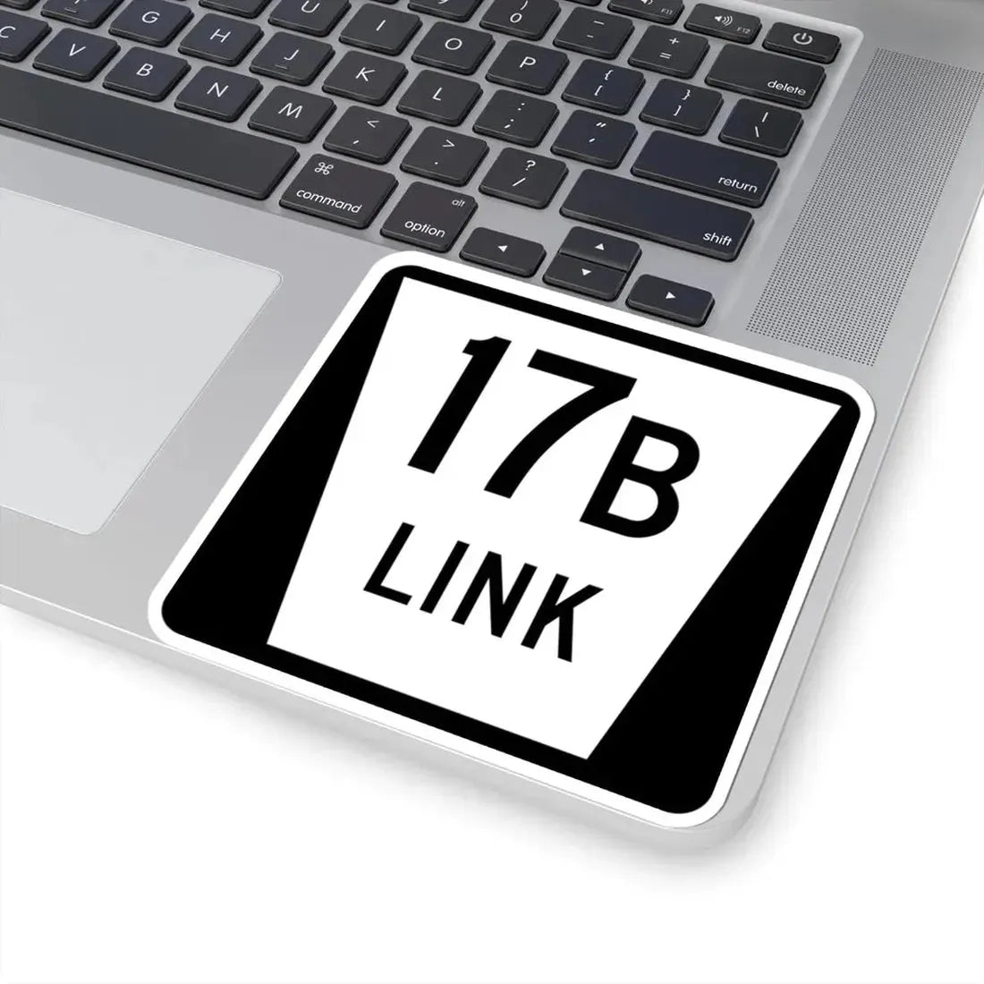 N LINK 17B (Nebraska) (Road Sign) STICKER Vinyl Kiss-Cut Decal - The Sticker Space