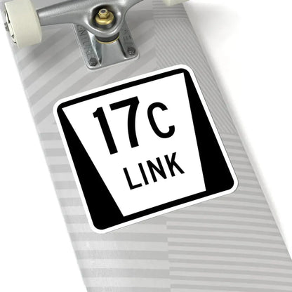 N LINK 17C (Nebraska) (Road Sign) STICKER Vinyl Kiss-Cut Decal - The Sticker Space