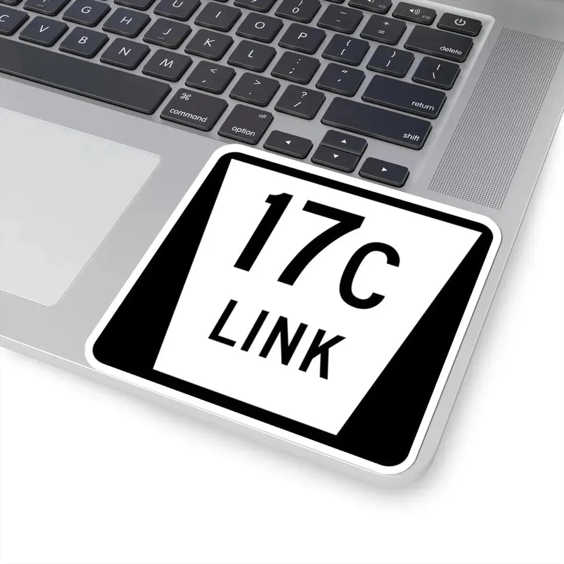 N LINK 17C (Nebraska) (Road Sign) STICKER Vinyl Kiss-Cut Decal - The Sticker Space