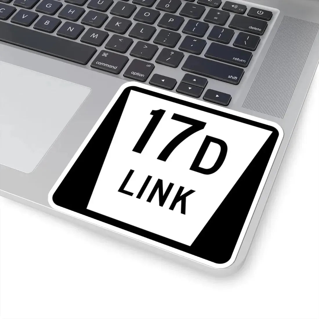 N LINK 17D (Nebraska) (Road Sign) STICKER Vinyl Kiss-Cut Decal - The Sticker Space