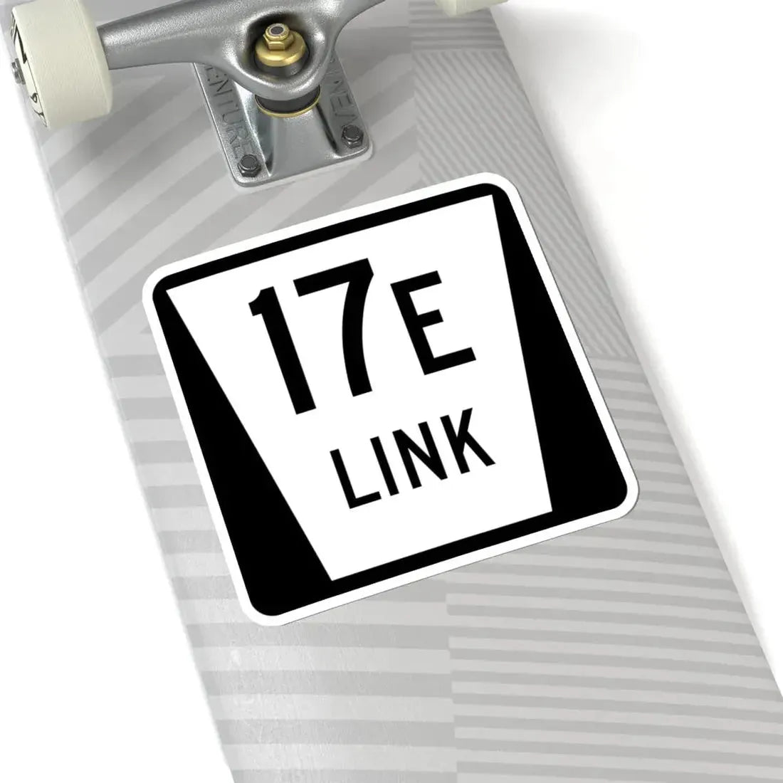 N LINK 17E (Nebraska) (Road Sign) STICKER Vinyl Kiss-Cut Decal - The Sticker Space