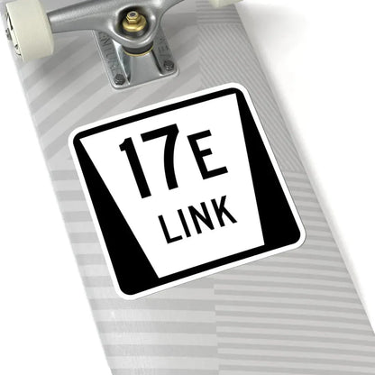 N LINK 17E (Nebraska) (Road Sign) STICKER Vinyl Kiss-Cut Decal - The Sticker Space