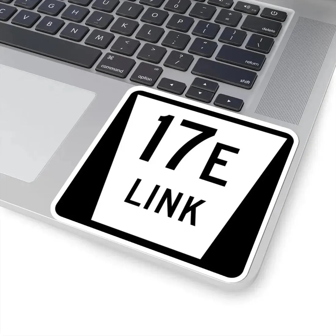 N LINK 17E (Nebraska) (Road Sign) STICKER Vinyl Kiss-Cut Decal - The Sticker Space