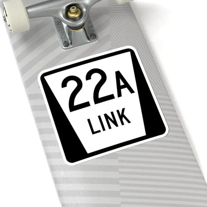 N LINK 22A (Nebraska) (Road Sign) STICKER Vinyl Kiss-Cut Decal - The Sticker Space