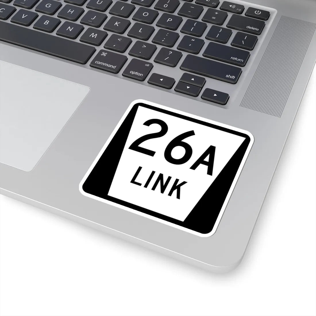 N LINK 26A (Nebraska) (Road Sign) STICKER Vinyl Kiss-Cut Decal - The Sticker Space