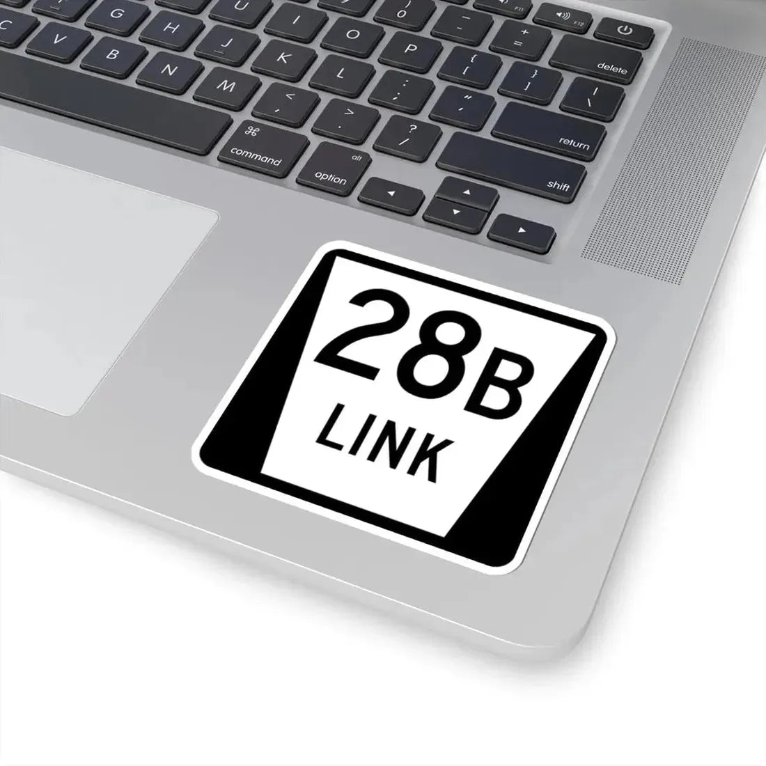 N LINK 28B (Nebraska) (Road Sign) STICKER Vinyl Kiss-Cut Decal - The Sticker Space