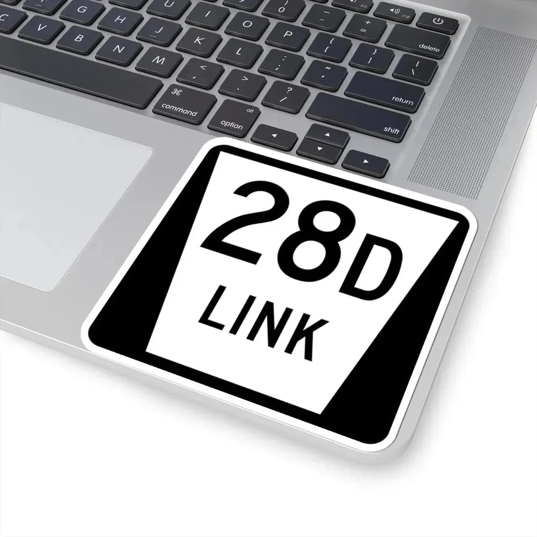 N LINK 28D (Nebraska) (Road Sign) STICKER Vinyl Kiss-Cut Decal - The Sticker Space