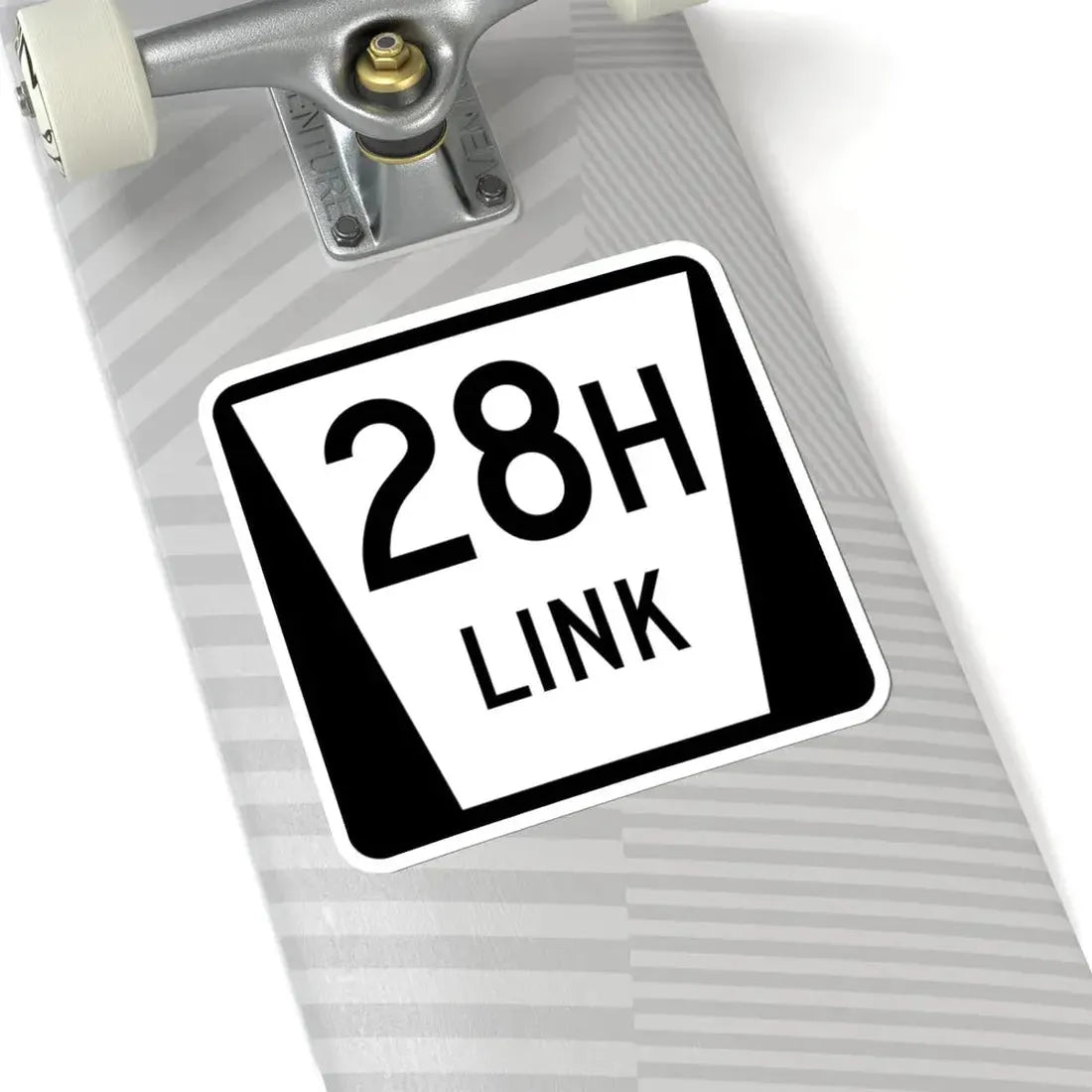 N LINK 28H (Nebraska) (Road Sign) STICKER Vinyl Kiss-Cut Decal - The Sticker Space