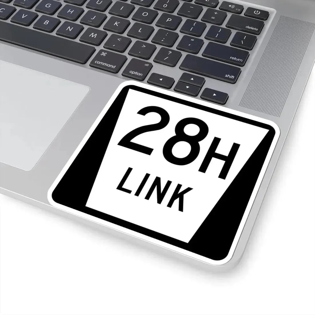 N LINK 28H (Nebraska) (Road Sign) STICKER Vinyl Kiss-Cut Decal - The Sticker Space