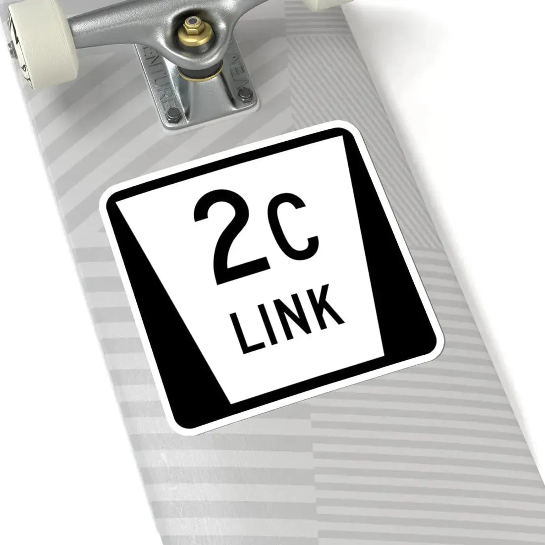 N LINK 2C (Nebraska) (Road Sign) STICKER Vinyl Kiss-Cut Decal - The Sticker Space