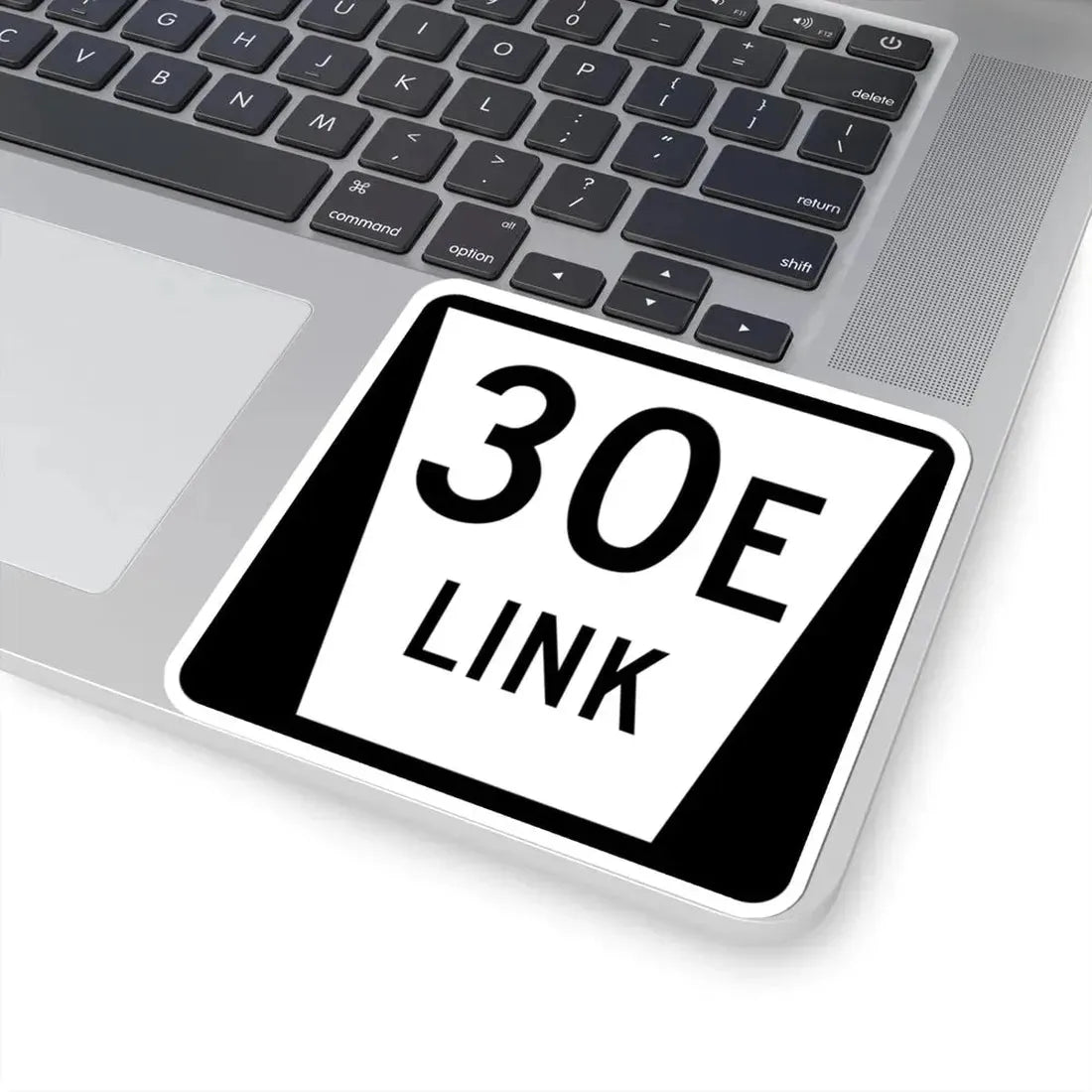 N LINK 30E (Nebraska) (Road Sign) STICKER Vinyl Kiss-Cut Decal - The Sticker Space