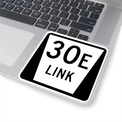 N LINK 30E (Nebraska) (Road Sign) STICKER Vinyl Kiss-Cut Decal - The Sticker Space