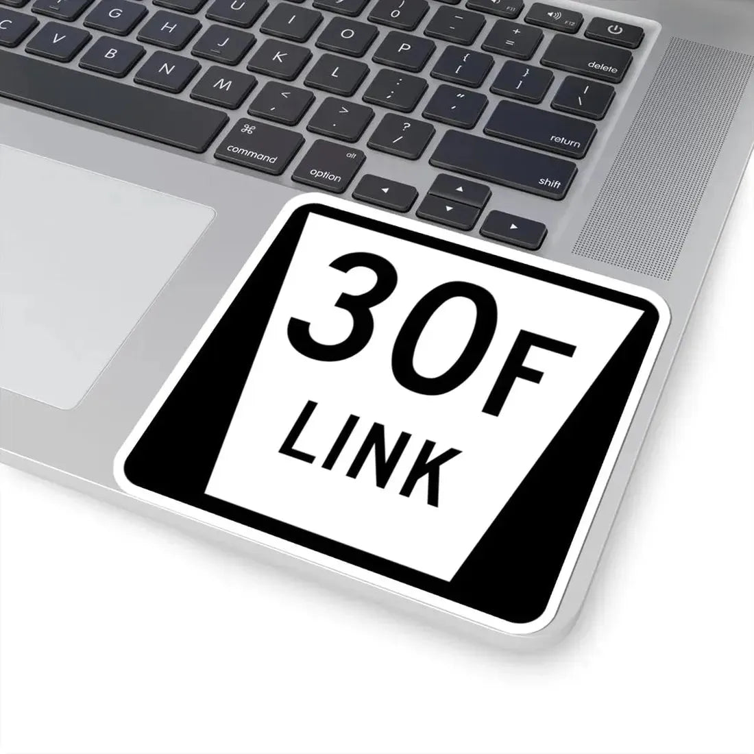 N LINK 30F (Nebraska) (Road Sign) STICKER Vinyl Kiss-Cut Decal - The Sticker Space