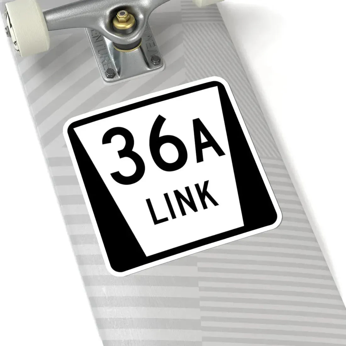 N LINK 36A (Nebraska) (Road Sign) STICKER Vinyl Kiss-Cut Decal - The Sticker Space