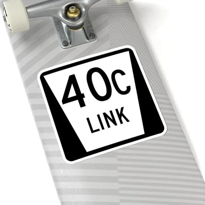 N LINK 40C (Nebraska) (Road Sign) STICKER Vinyl Kiss-Cut Decal - The Sticker Space