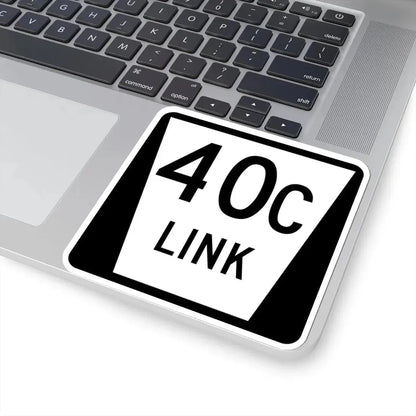 N LINK 40C (Nebraska) (Road Sign) STICKER Vinyl Kiss-Cut Decal - The Sticker Space