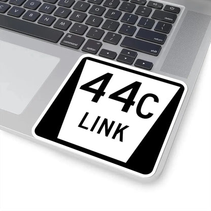 N LINK 44C (Nebraska) (Road Sign) STICKER Vinyl Kiss-Cut Decal - The Sticker Space