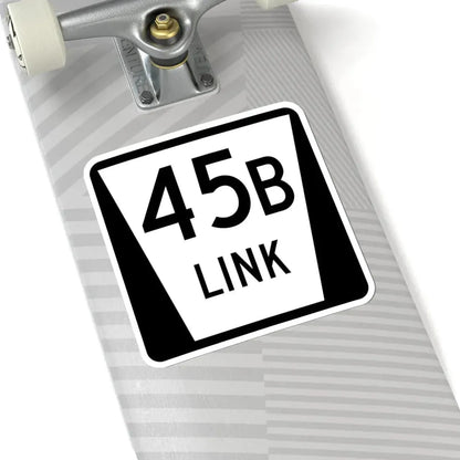 N LINK 45B (Nebraska) (Road Sign) STICKER Vinyl Kiss-Cut Decal - The Sticker Space