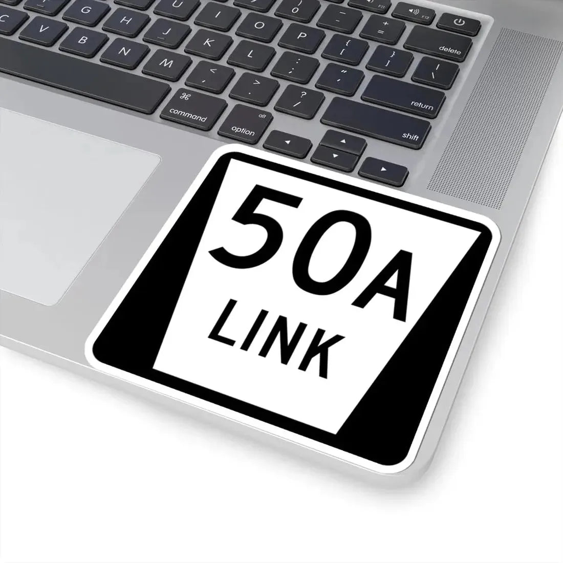 N LINK 50A (Nebraska) (Road Sign) STICKER Vinyl Kiss-Cut Decal - The Sticker Space