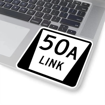 N LINK 50A (Nebraska) (Road Sign) STICKER Vinyl Kiss-Cut Decal - The Sticker Space
