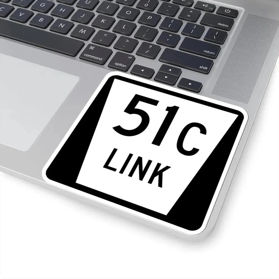 N LINK 51C (Nebraska) (Road Sign) STICKER Vinyl Kiss-Cut Decal - The Sticker Space