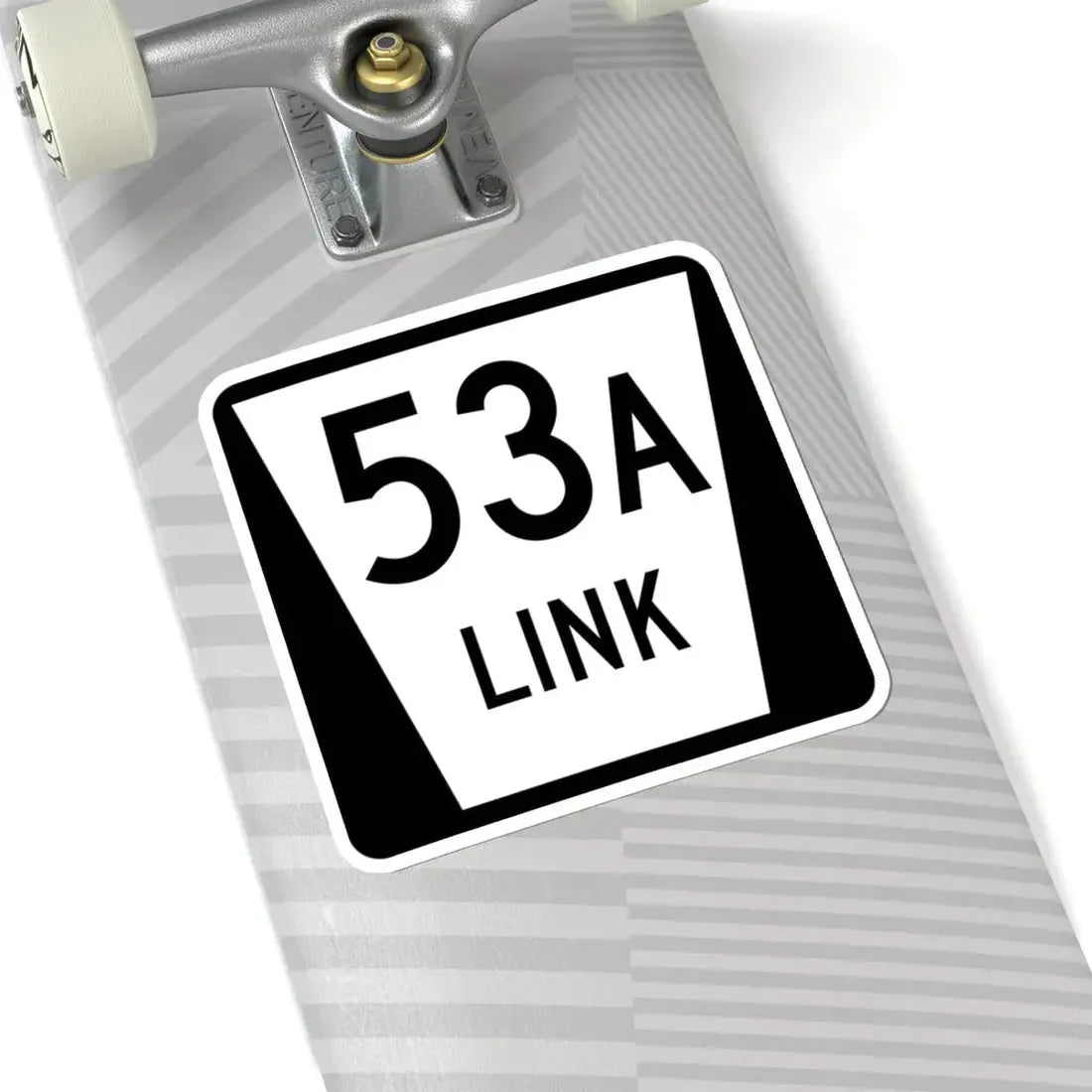 N LINK 53A (Nebraska) (Road Sign) STICKER Vinyl Kiss-Cut Decal - The Sticker Space