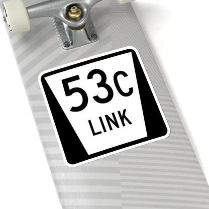 N LINK 53C (Nebraska) (Road Sign) STICKER Vinyl Kiss-Cut Decal - The Sticker Space