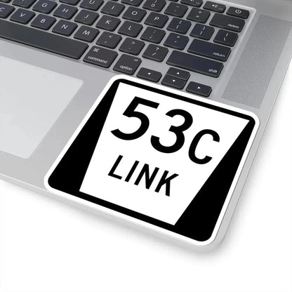 N LINK 53C (Nebraska) (Road Sign) STICKER Vinyl Kiss-Cut Decal - The Sticker Space