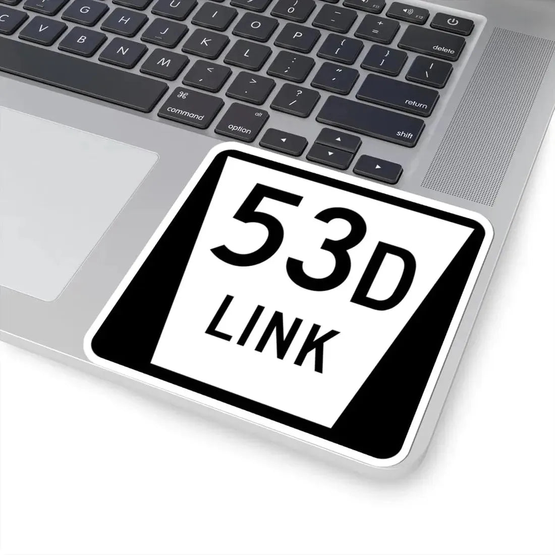 N LINK 53D (Nebraska) (Road Sign) STICKER Vinyl Kiss-Cut Decal - The Sticker Space