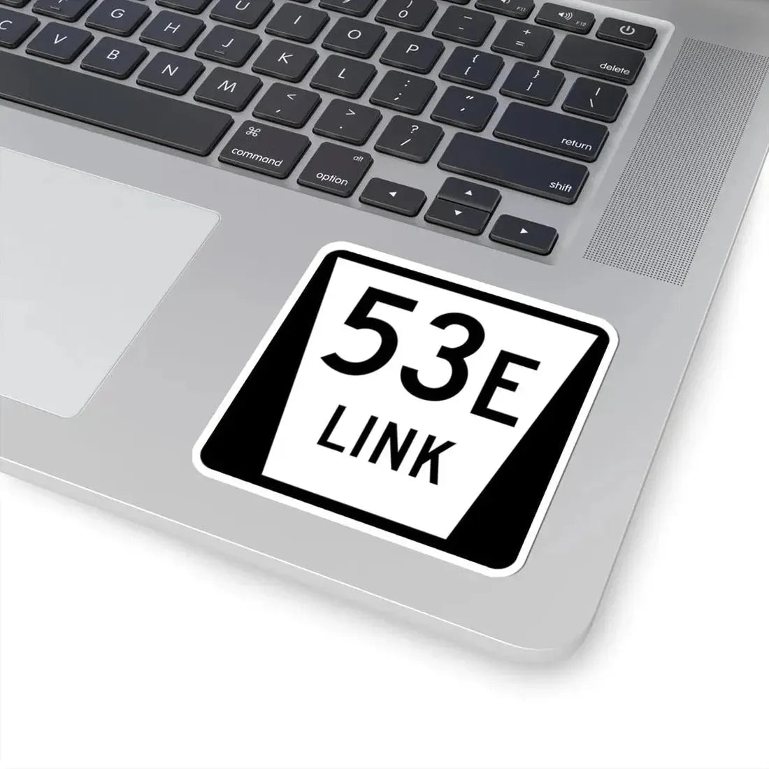 N LINK 53E (Nebraska) (Road Sign) STICKER Vinyl Kiss-Cut Decal - The Sticker Space