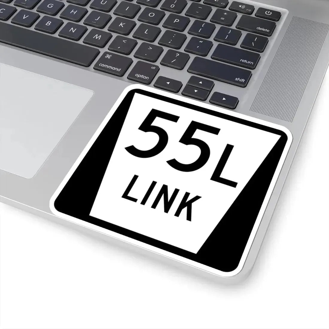 N LINK 55L (Nebraska) (Road Sign) STICKER Vinyl Kiss-Cut Decal - The Sticker Space