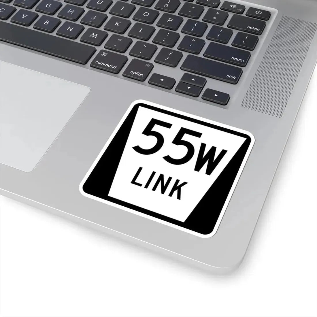 N LINK 55W (Nebraska) (Road Sign) STICKER Vinyl Kiss-Cut Decal - The Sticker Space